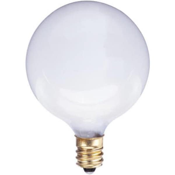 Globe Electric Globe Electric 70969 2 Pack; 25 Watts White Globe Light Bulb - Pack Of 10 707416 - main